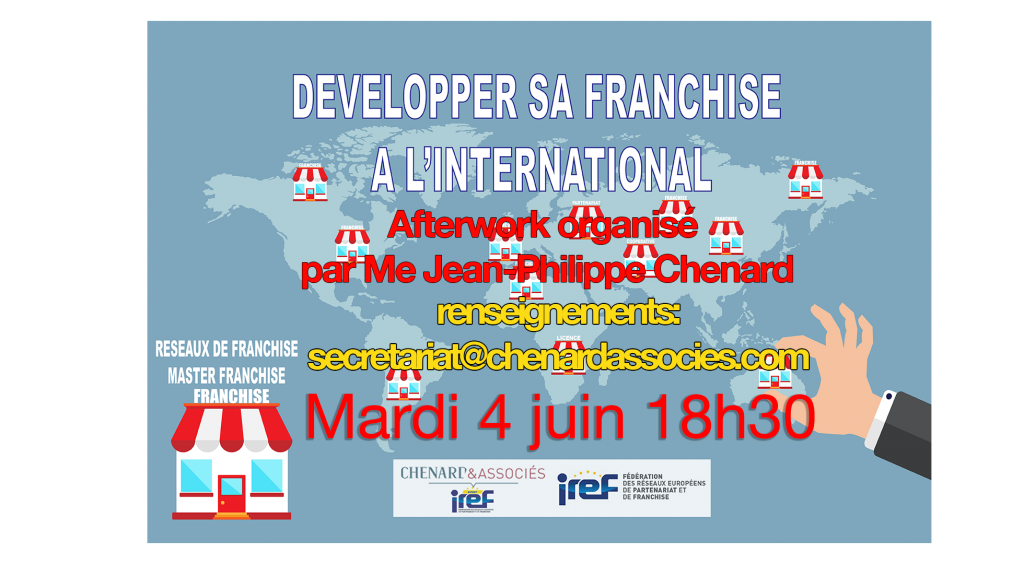 evenement developper sa franchise à l'international